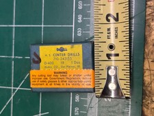 MACHINIST HmDrcB  TOOL LATHE MILL Box Small Micro DoAll Center Drills D-400 picture