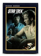 1991 Impel Star Trek 25th Anniversary Trading Card #73 Mirror Mirror Kirk, Spock picture