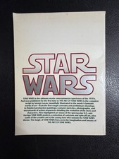 The Art Of Star Wars 1st Edition HC Script By George Lucas Carol Titleman 1979 picture