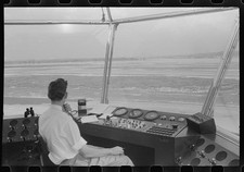 Washington DC Municipal Airport Control Tower Plane 1941 Airport View picture
