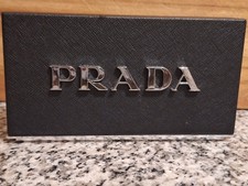 PRADA Black Display Sign PRADA Logo 2021 Made In Italy  picture