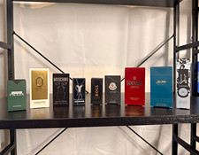 Mixed Brands Mini Perfume Lot: Prada, Moschino, Boss, Moncler, JPG, Lattafa picture