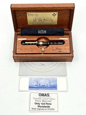 RARE 1995 OMAS Grey Marconi QSL 100 Anni di Radio Fountain Pen Ltd Edition /154 picture