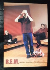 R.E.M. VINTAGE THAILAND ONLY 1 COLOR PAGE MEGA RARE picture