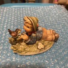 VINTAGE Goebel M.J Hummel Figurine #612 2/0 - LAZYBONES picture