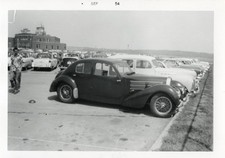 Bugatti Type 57 Galibier Classic Car Auto Automobile Car Show Photo Snapshot Vtg picture