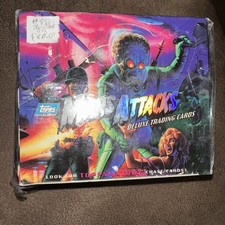 1994 Topps Mars Attacks Deluxe Trading Cards Sealed Box Classic Franchise picture