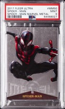 2017 FLEER ULTRA SPIDER-MAN MARVEL METALS #MM50 SPIDER-MAN PSA 9 picture