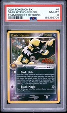 2004 POKEMON EX TEAM ROCKET RETURNS #6 DARK HYPNO-REVERSE FOIL PSA 8 POP 78 picture