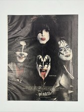 1999 Magazine Print Ad Advertisement KISS Band Got Milk G Vs E USA TV Show picture