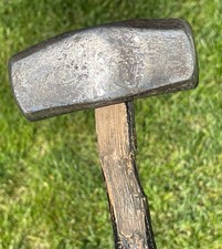 VINTAGE STANLEY ATHA 780 3lb SLEDGE DRILLING BLACKSMITH HAMMER USA nice picture