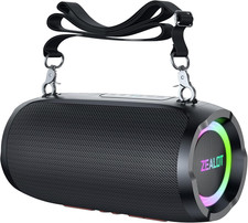 Portable Bluetooth Speaker,80W Peak(60W) Booming Sound Speakers with LED Light,B picture