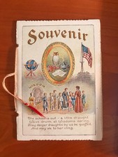 FREE SHIP 1908 Souvenir Booklet Best Wishes from your Teacher picture