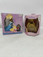 Vintage Enesco Disney Christmas Tree Ornaments Sleeping Beauty Aurora Lot picture