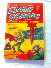 Flash Gordon Comics #3 1951 Harvey Comics Good+ Bondage Cover Golden Age picture