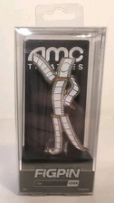 FiGPiN AMC Theatres - Clip #1098 (White Glitter on Gold) LE 500 *LOCKED* picture