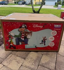 Home Depot DISNEY 4FT ANIMATED HOLIDAY GOOFY ANIMATRONIC picture