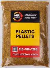 2 lb Plastic Pellets Tumbling Media Filler Lapidary Rock Polishing Burnishing picture