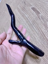 Black Coral Branch 90 gr Rare Natural Genuine Specimen for jewelry 22 cm picture