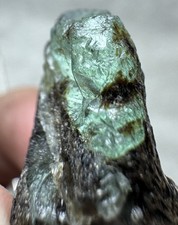 40 CT, Beryl Var High Quality Natural Emerald Crystal On Matrix ,PK picture