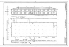 Photo:Camp Mabry Austin Texas 1900s Building No 15 Floor Plan HABS picture