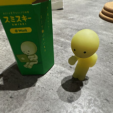 SMISKI @Work Smiski Glow in the Dark Thumbs Up Collectible Figure W/Box picture