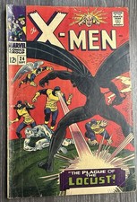 Marvel Comics X-Men #24 (1966) Original Team Silver Age 12 Cent Comic picture