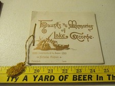 Lake George, Haunts and Memories of Lake George NY 1890, 6 Views, Wolf Co. Phil picture
