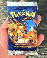 POKÉMON 1999 HEAVY BASE SET GRAIL PACK~Pokémon random booster pack Lot of 2 pack picture