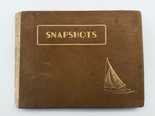 Vintage Travel Photograph Album European Tours 36 B&W Photos 1937 picture