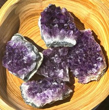 80-100g Raw Amethyst Cluster Natural Purple Quartz Crystal Healing Reiki Decor picture