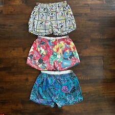 Vtg Lot Hanes Its A Boxer Men Small Mickey Mouse Disney Red Striped Shorts picture