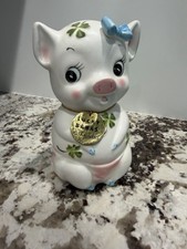 Vintage 1964 Inarco Japan Ceramic Piggy Bank picture