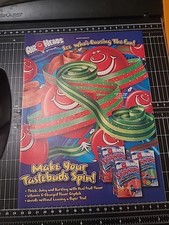 Air Heads Fruit Spinners Snacks Print Ad 2004 8x11 Vintage Promo  picture