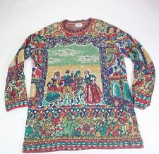 Vintage Missoni mosaic knit sweater size L picture