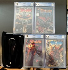 Spawn #2 - #5 Comic Book Lot CGC 9.8 1992 Image Comics Todd McFarlane picture