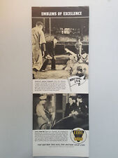 1941 Ethyl Gasoline World Series Fuel Pump Attendant Vintage Magazine Print Ad picture