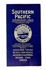 1930's SOUTHERN PACIFIC STEAMSHIP MORGAN LINES S.S. DIXIE BOOKLET picture