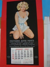 BAZ     THIS IS A   BAZ   Vintage  Pin Up Calendar picture