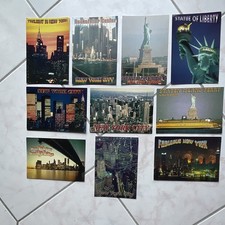 10 pcs New York City & Statue of Liberty Postcard Lot Photochrome Litho Unposted picture