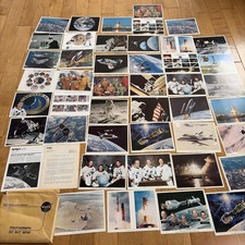 Vintage NASA Photos and Nasa Facts Lot of 40+ Large Collection 1970’s  picture