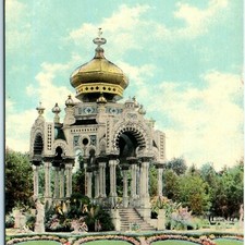 c1910s St. Louis, MO Forest Park Pagoda Pavilion Postcard Knox Litho Unused picture