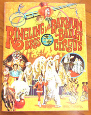 106th Ringling Bros Barnum & Bailey Anniversary circus magazine program Vtg 1976 picture