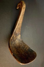 HAIDA-TLINGIT GREASE SPOON/LADLE Hand-Made Antique First Nations Art picture