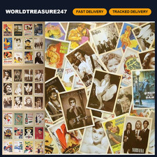 Vintage Collectible Postcards Bulk Pack - 128 Unique Designs for Collectors picture