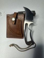 Vintage Bowen Knife Blackshear, Ga Skinner, Hunting Knife, Skeleton Handle picture