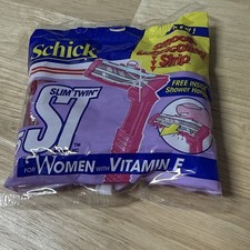 Vintage Schick Slim Twin For Women 5pck NOS 1994 picture