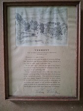 President Calvin Coolidge Framed 1928 CHRISTMAS Speech 