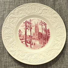 Wedgwood Duke University Decorative Plate 1937 