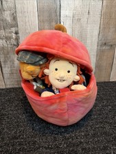 Disney Store James And The Giant Peach Plush w 4 Characters,  Ronald Dahl W/ Tag picture